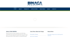 Desktop Screenshot of binacaproducts.com